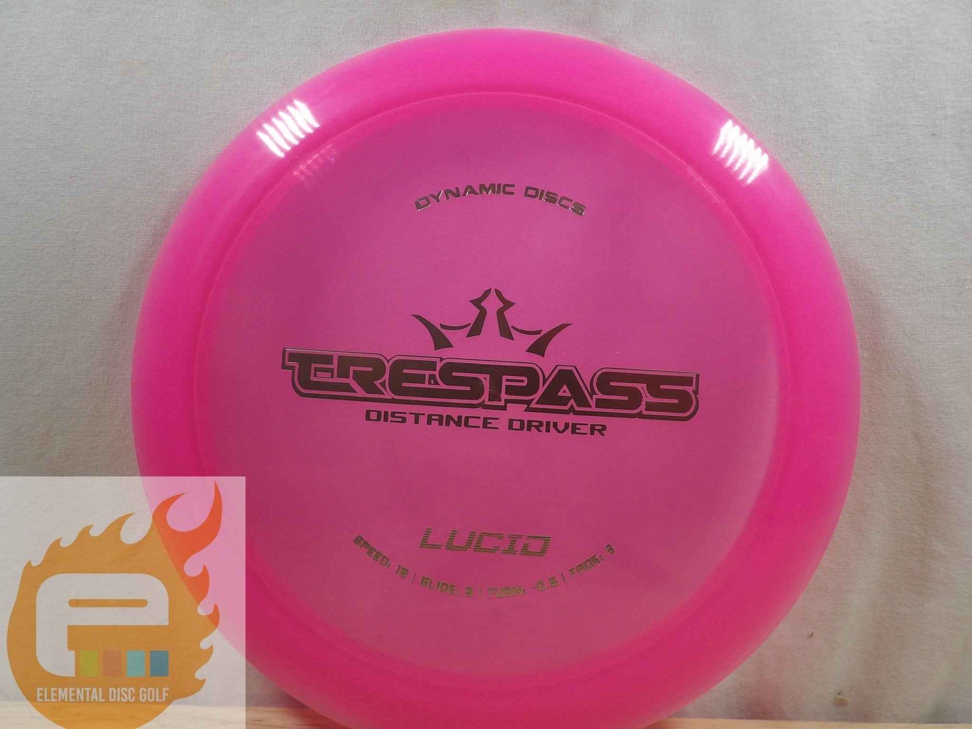 Dynamic Discs Lucid Trespass (12/5/-0.5/3) - Elemental Disc Golf