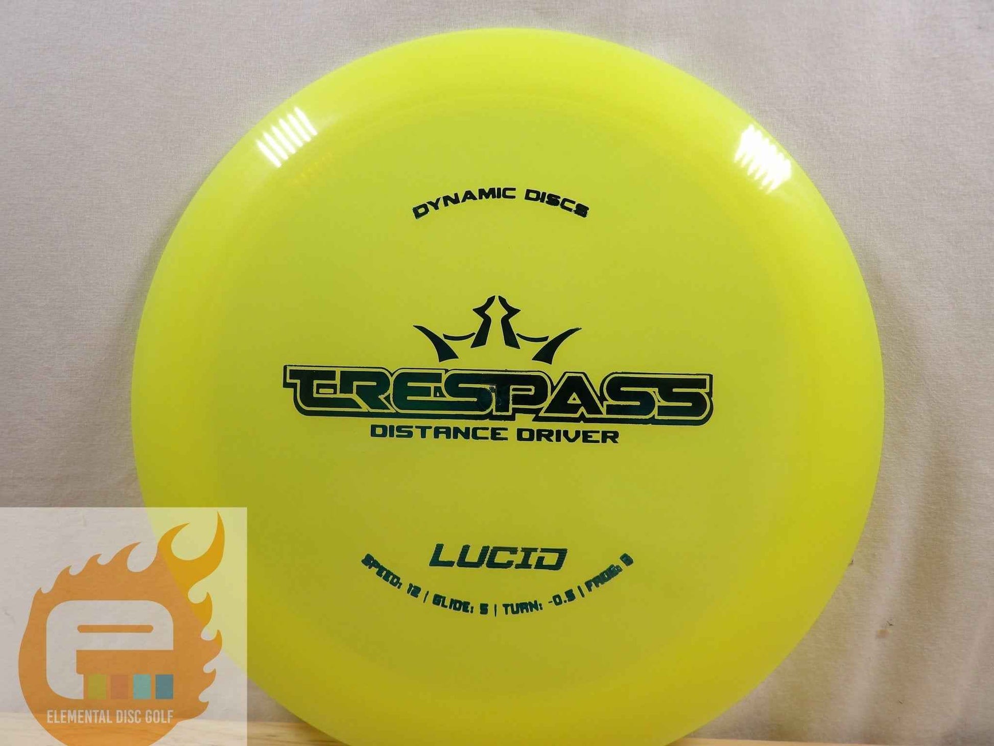 Dynamic Discs Lucid Trespass (12/5/-0.5/3) - Elemental Disc Golf