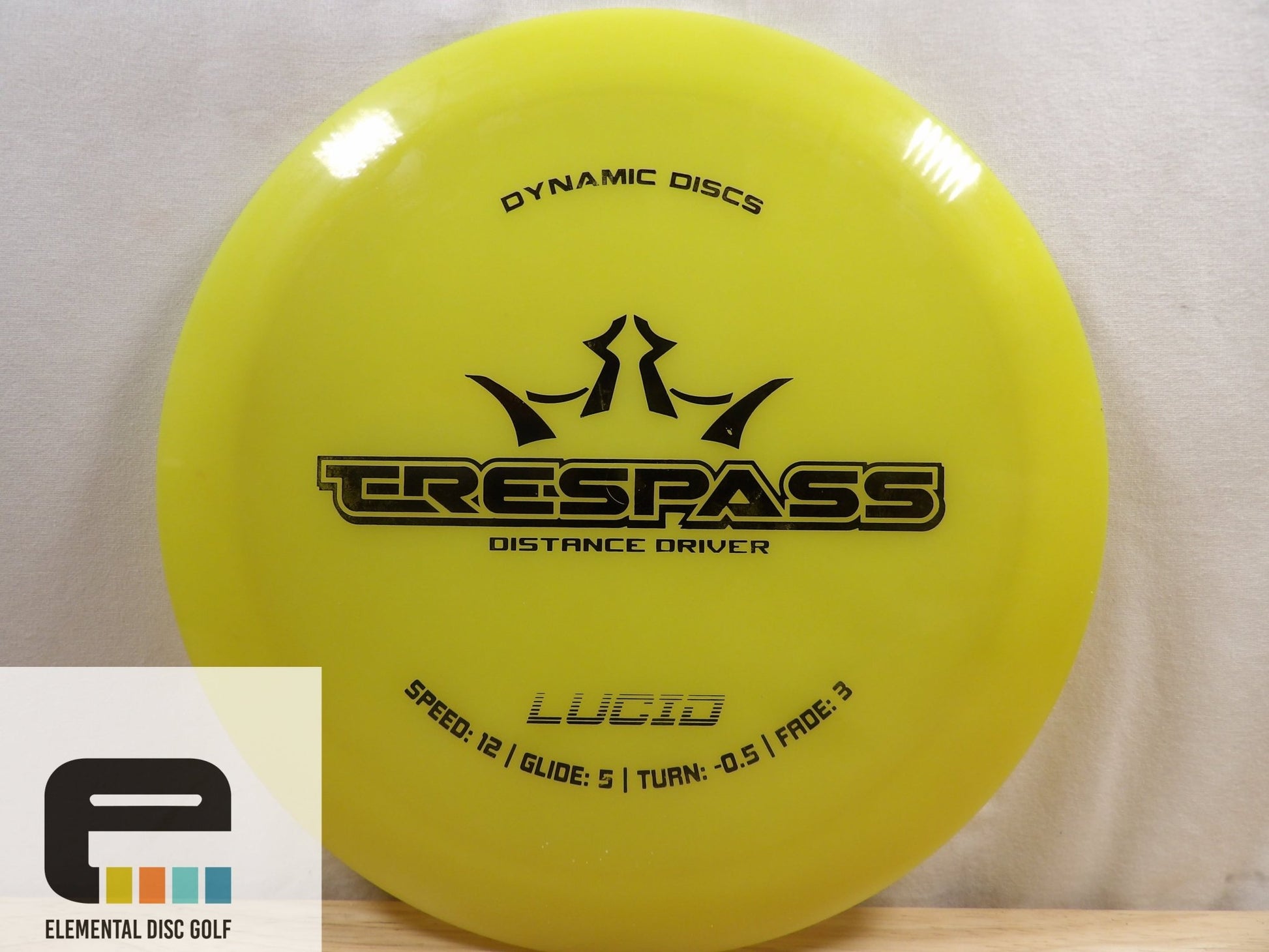 Dynamic Discs Lucid Trespass (USED) - Elemental Disc Golf