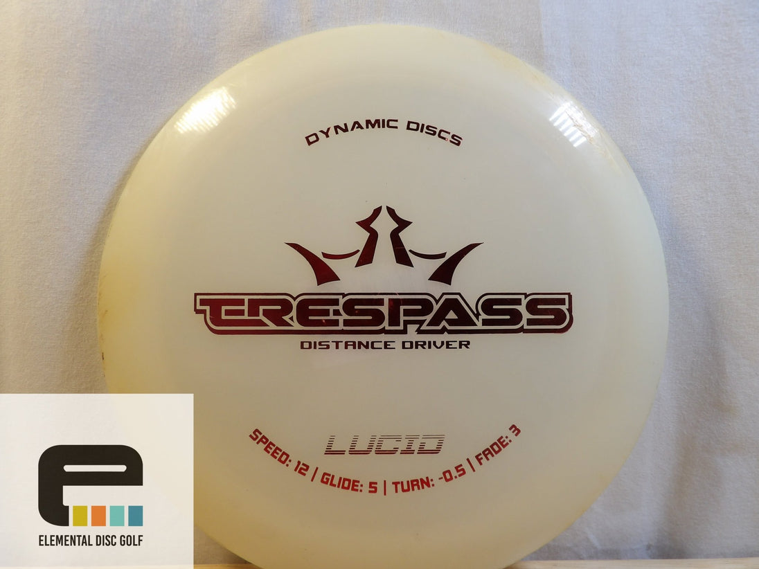 Dynamic Discs Lucid Trespass (USED) - Elemental Disc Golf