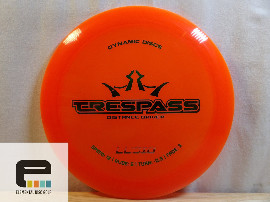 Dynamic Discs Lucid Trespass - Elemental Disc Golf