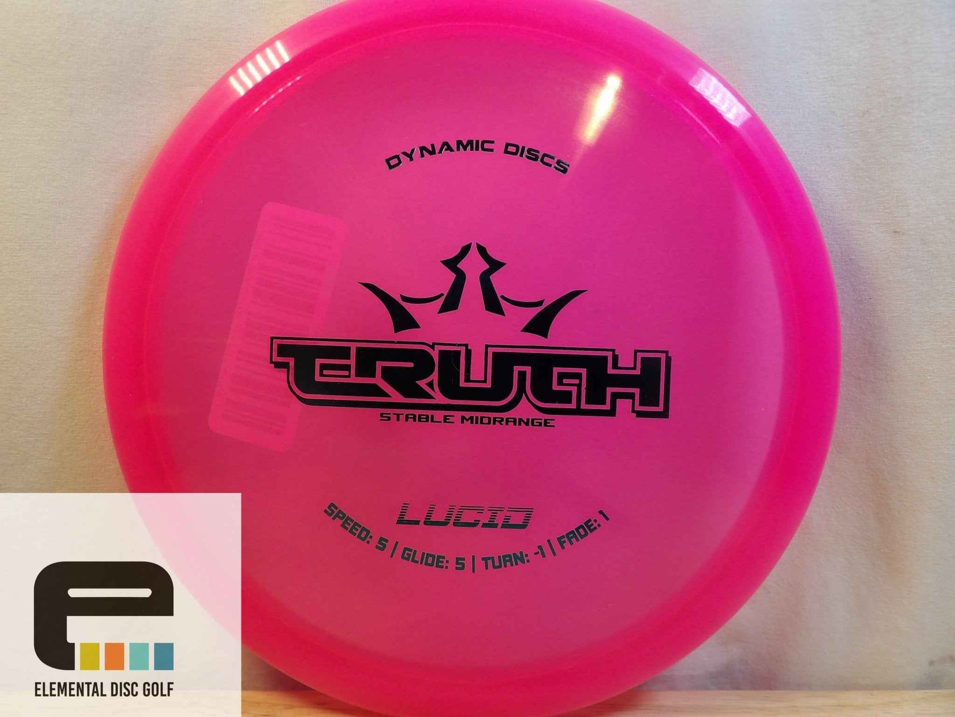 Dynamic Discs Lucid Truth (5/5/-1/1) - Elemental Disc Golf