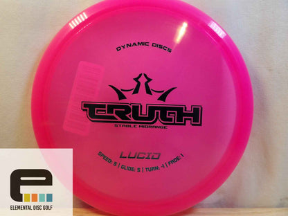 Dynamic Discs Lucid Truth (5/5/-1/1) - Elemental Disc Golf