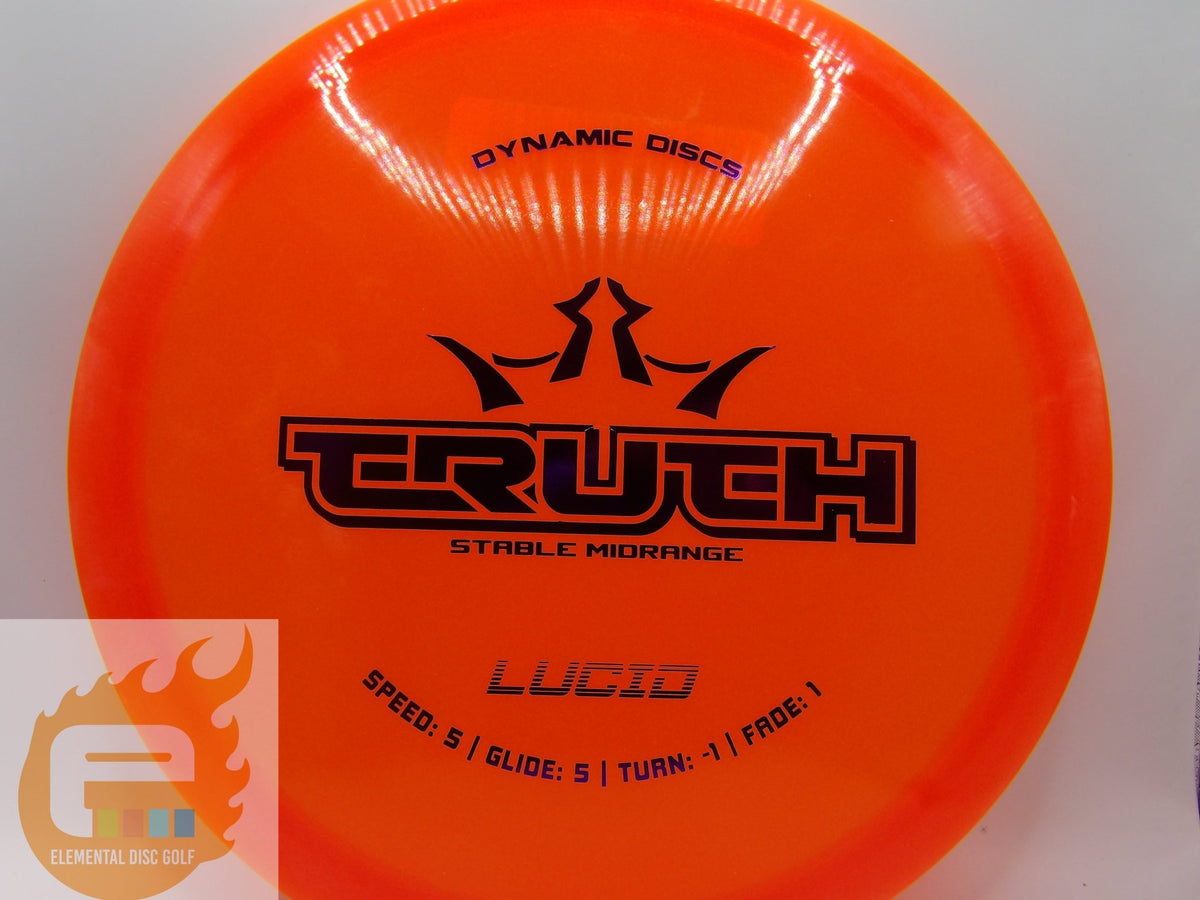 Dynamic Discs Lucid Truth (5/5/-1/1) - Elemental Disc Golf