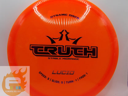 Dynamic Discs Lucid Truth (5/5/-1/1) - Elemental Disc Golf