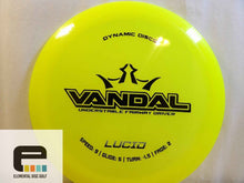 Dynamic Discs Lucid Vandal (9/5/-1.5/2) - Elemental Disc Golf