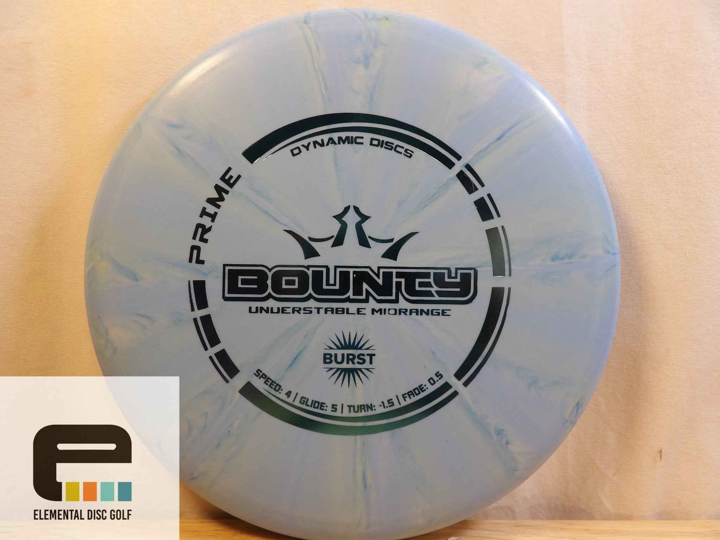 Dynamic Discs Prime Burst Bounty (4/5/-1.5/0.5) - Elemental Disc Golf