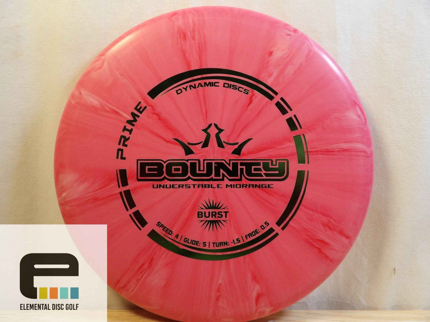 Dynamic Discs Prime Burst Bounty (4/5/-1.5/0.5) - Elemental Disc Golf