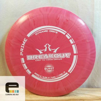 Dynamic Discs Prime Burst Breakout (8/5/-1/1.5) - Elemental Disc Golf