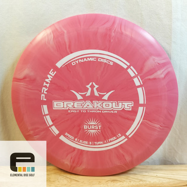 Dynamic Discs Prime Burst Breakout - Elemental Disc Golf