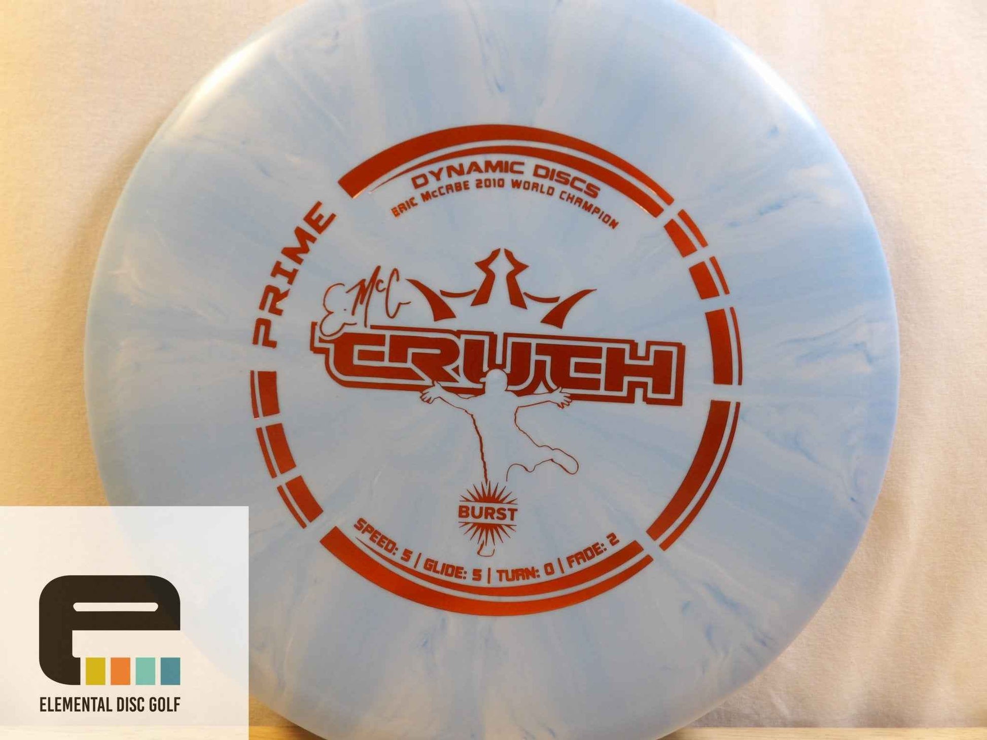 Dynamic Discs Prime Burst Emac Truth (5/5/0/2) - Elemental Disc Golf