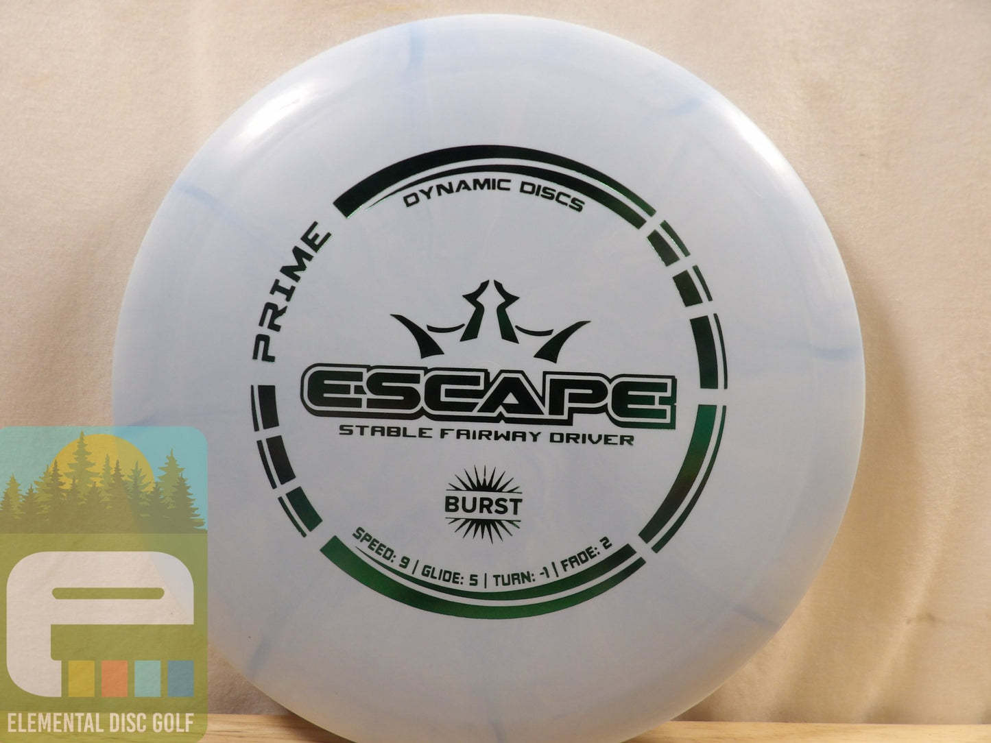 Dynamic Discs Prime Burst Escape (9/5/ - 1/2) - Elemental Disc Golf