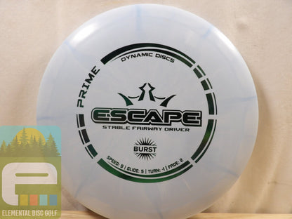 Dynamic Discs Prime Burst Escape (9/5/ - 1/2) - Elemental Disc Golf