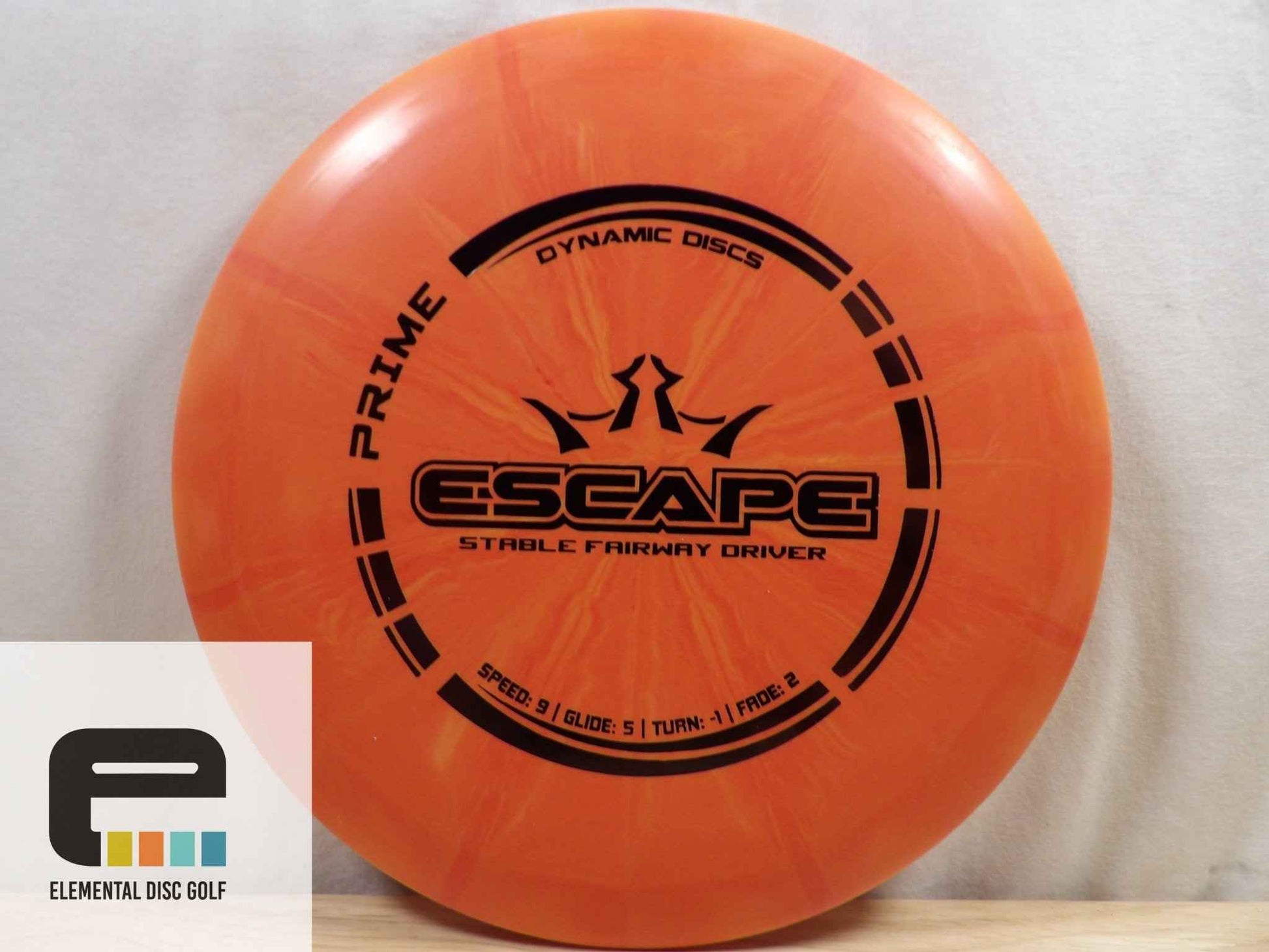 Dynamic Discs Prime Burst Escape (9/5/-1/2) - Elemental Disc Golf