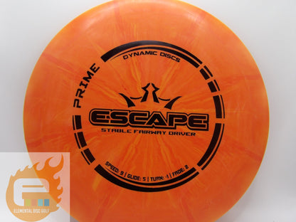 Dynamic Discs Prime Burst Escape (9/5/-1/2) - Elemental Disc Golf