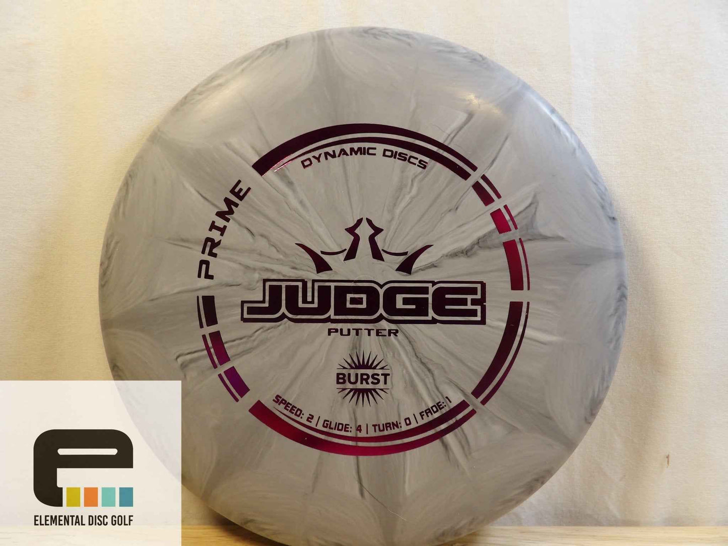 Dynamic Discs Prime Burst Judge (2/4/0/1) - Elemental Disc Golf