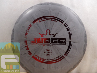 Dynamic Discs Prime Burst Judge (2/4/0/1) - Elemental Disc Golf