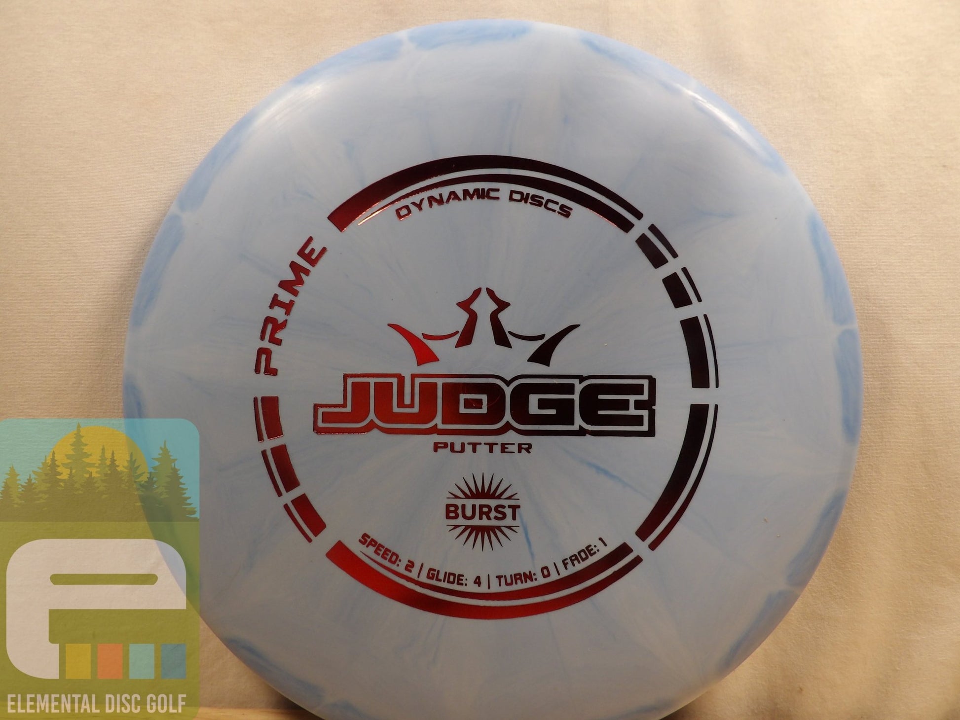 Dynamic Discs Prime Burst Judge (2/4/0/1) - Elemental Disc Golf