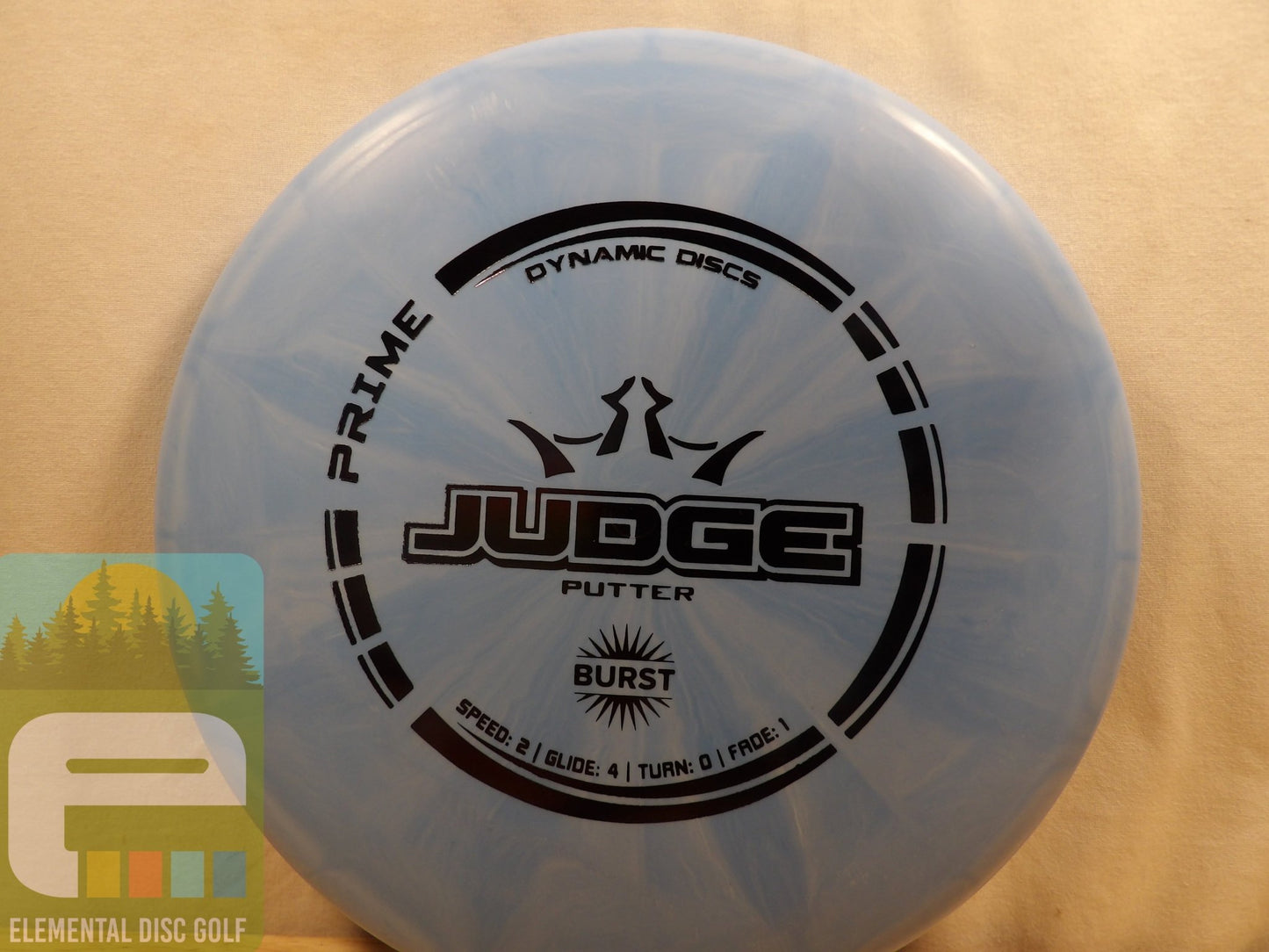 Dynamic Discs Prime Burst Judge (2/4/0/1) - Elemental Disc Golf