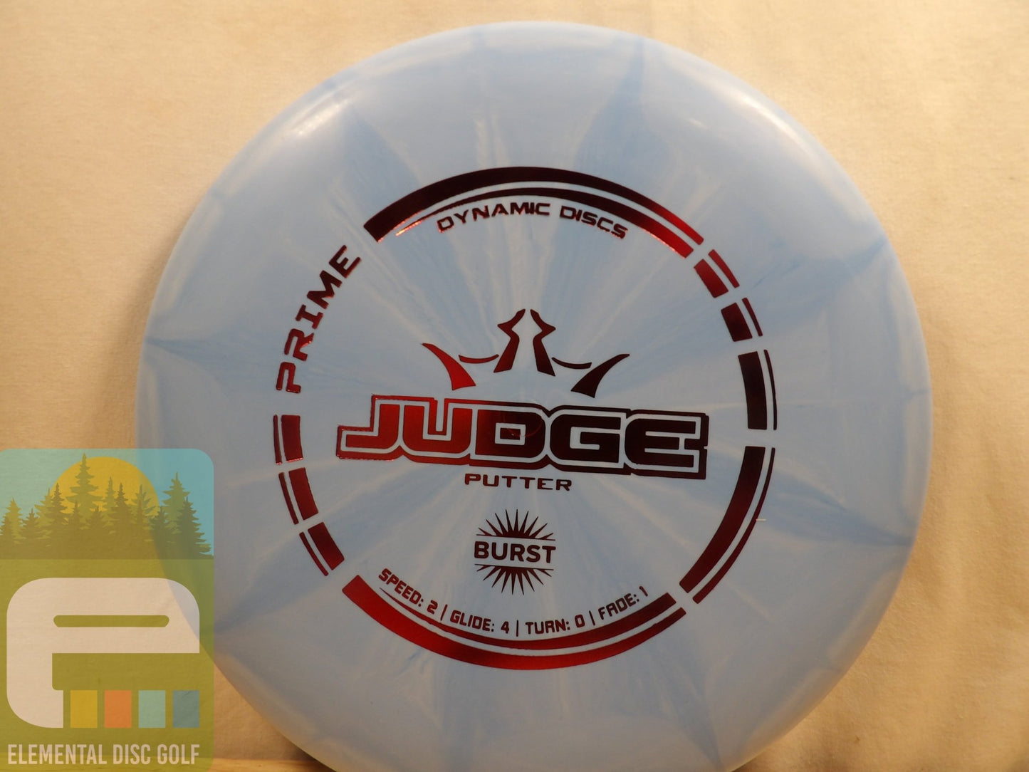 Dynamic Discs Prime Burst Judge (2/4/0/1) - Elemental Disc Golf