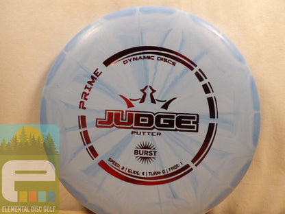 Dynamic Discs Prime Burst Judge (2/4/0/1) - Elemental Disc Golf