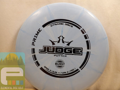 Dynamic Discs Prime Burst Judge (2/4/0/1) - Elemental Disc Golf