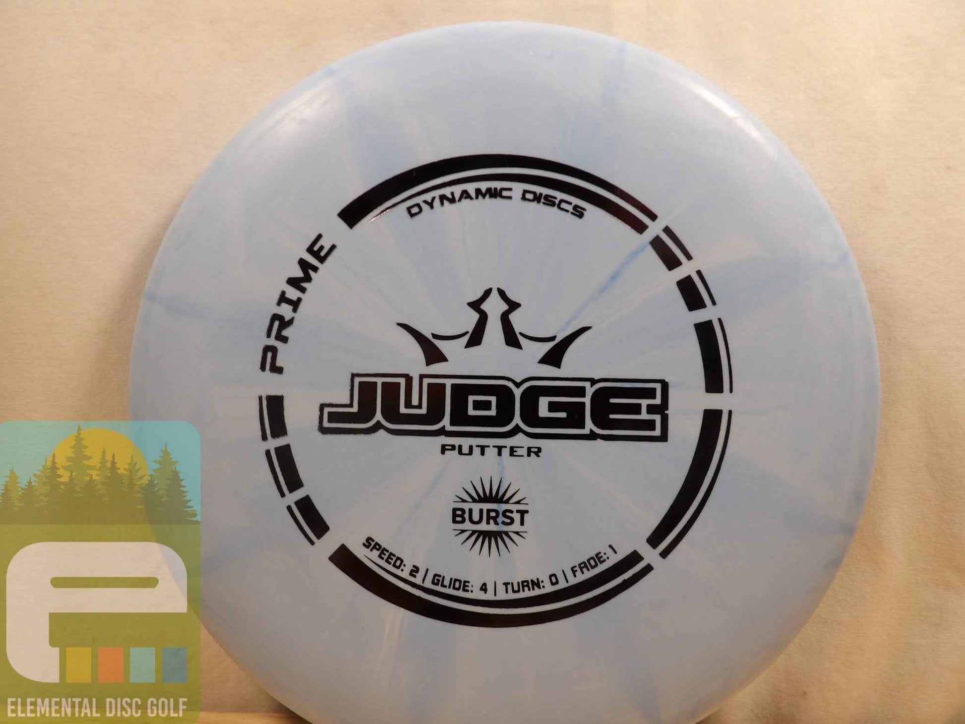 Dynamic Discs Prime Burst Judge (2/4/0/1) - Elemental Disc Golf