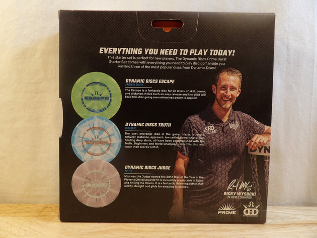 Dynamic Discs Prime Burst Starter Set - Elemental Disc Golf