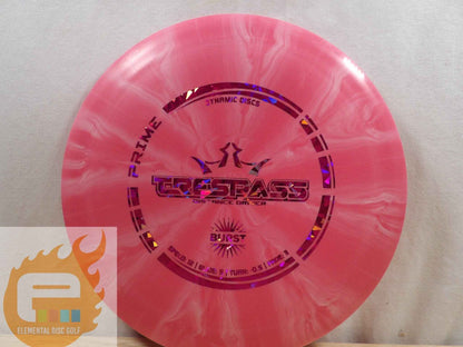 Dynamic Discs Prime Burst Trespass (12/5/-0.5/3) - Elemental Disc Golf
