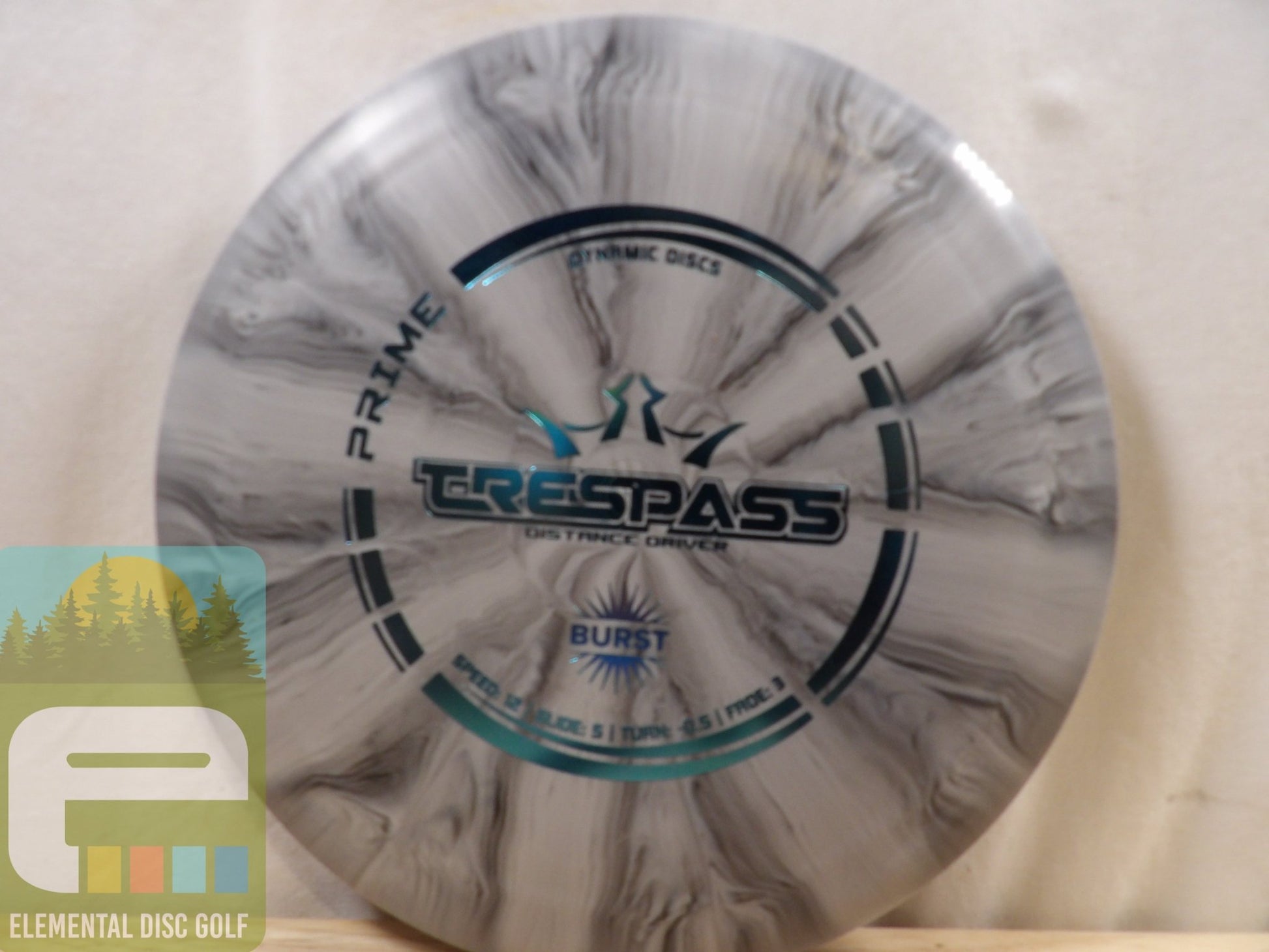 Dynamic Discs Prime Burst Trespass (12/5/ - 0.5/3) - Elemental Disc Golf