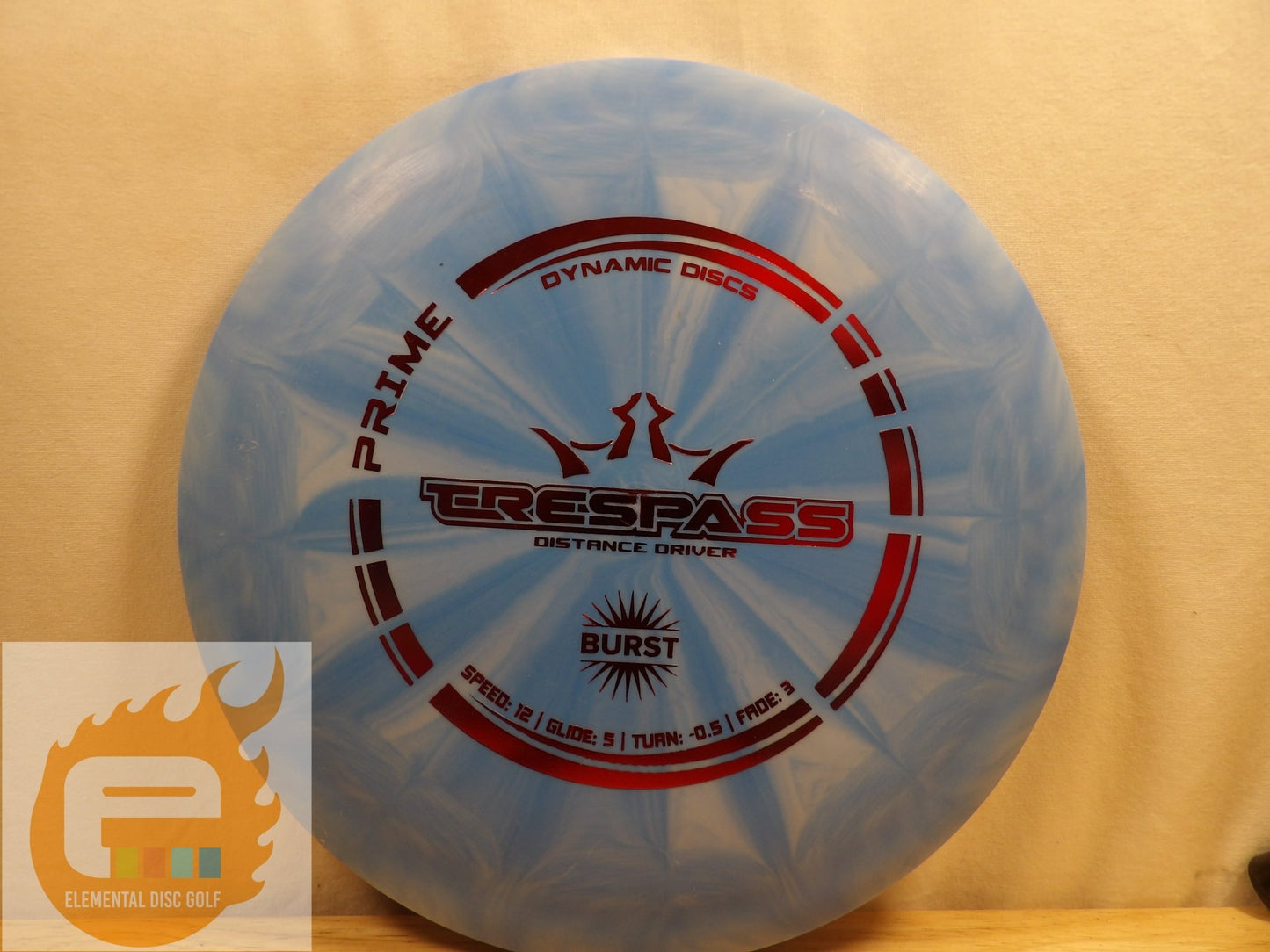 Dynamic Discs Prime Burst Trespass - Elemental Disc Golf
