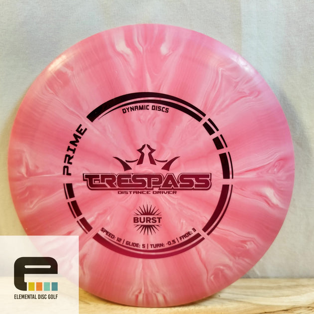 Dynamic Discs Prime Burst Trespass - Elemental Disc Golf