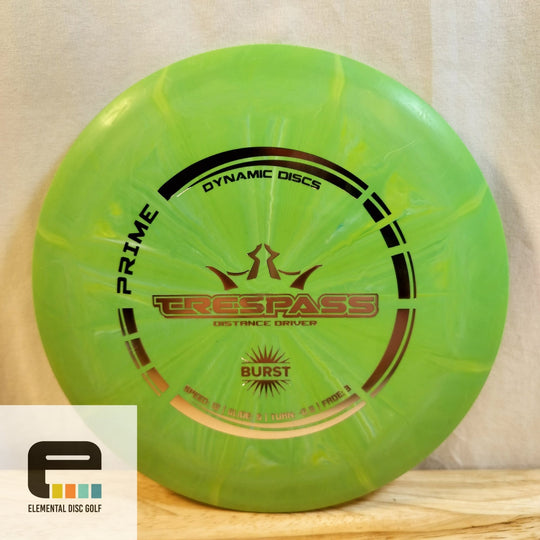 Dynamic Discs Prime Burst Trespass - Elemental Disc Golf