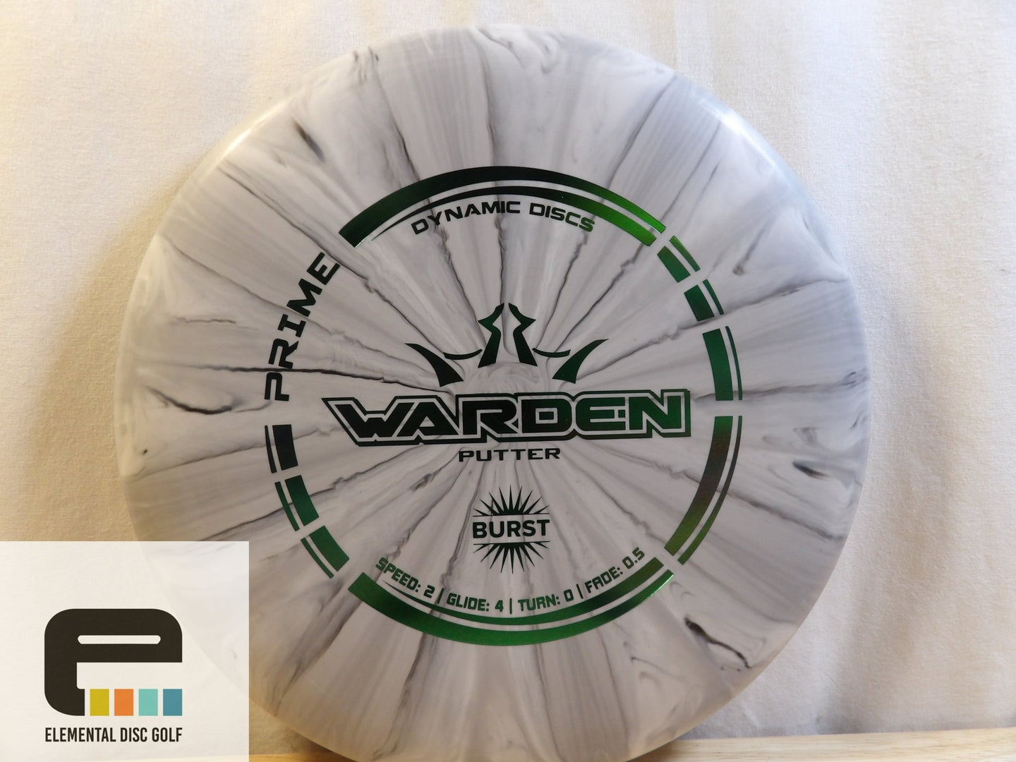 Dynamic Discs Prime Burst Warden - Elemental Disc Golf