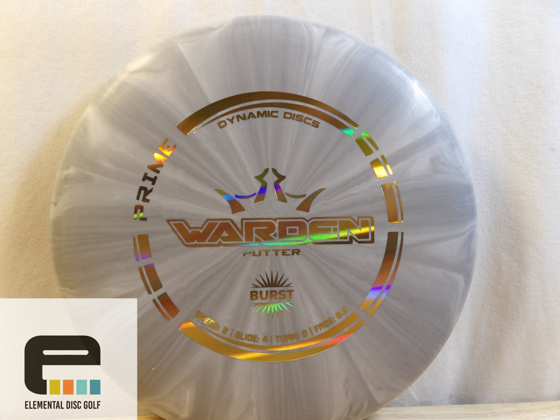 Dynamic Discs Prime Burst Warden - Elemental Disc Golf