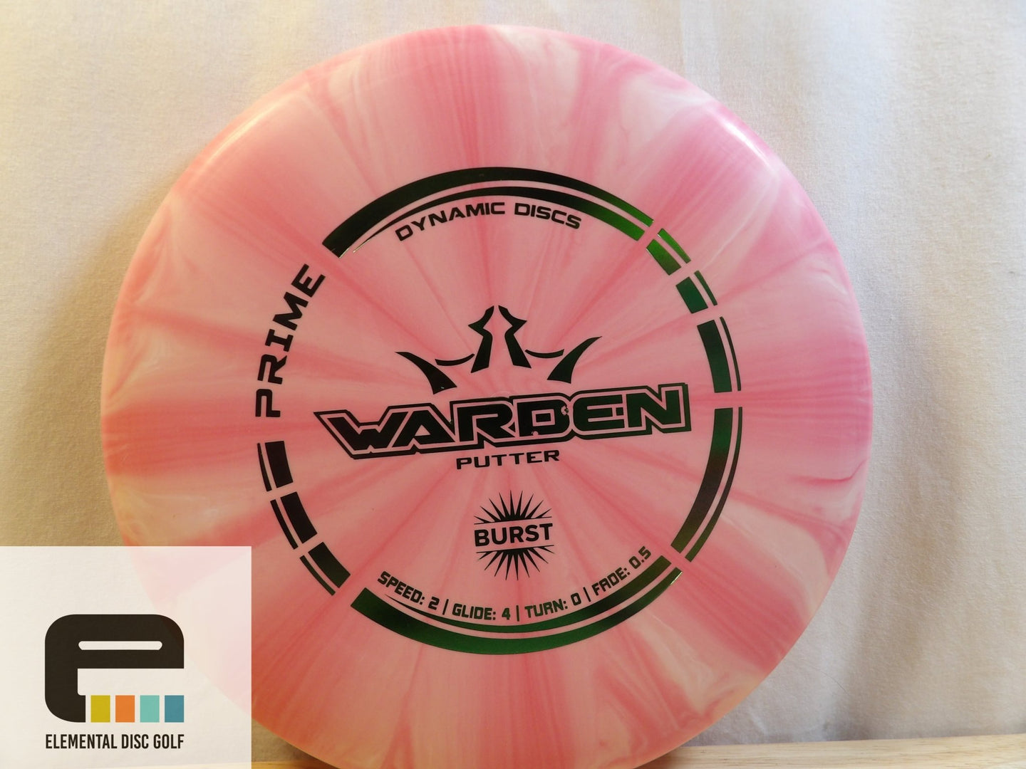 Dynamic Discs Prime Burst Warden - Elemental Disc Golf