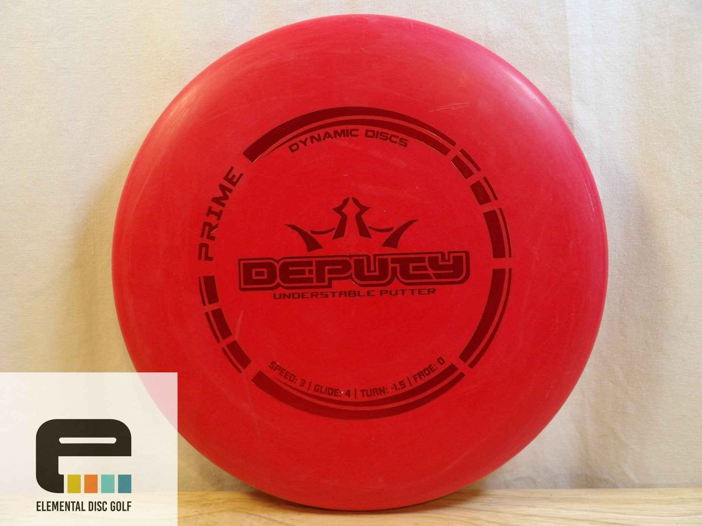 Dynamic Discs Prime Deputy (3/4/-1.5/0) - Elemental Disc Golf