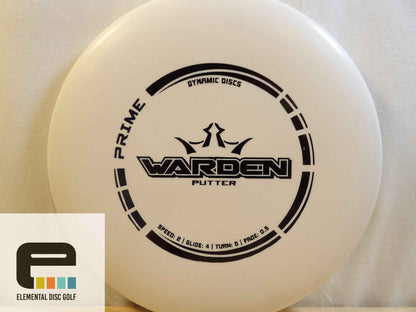 Dynamic Discs Prime Warden (2/4/0/0.5) - Elemental Disc Golf