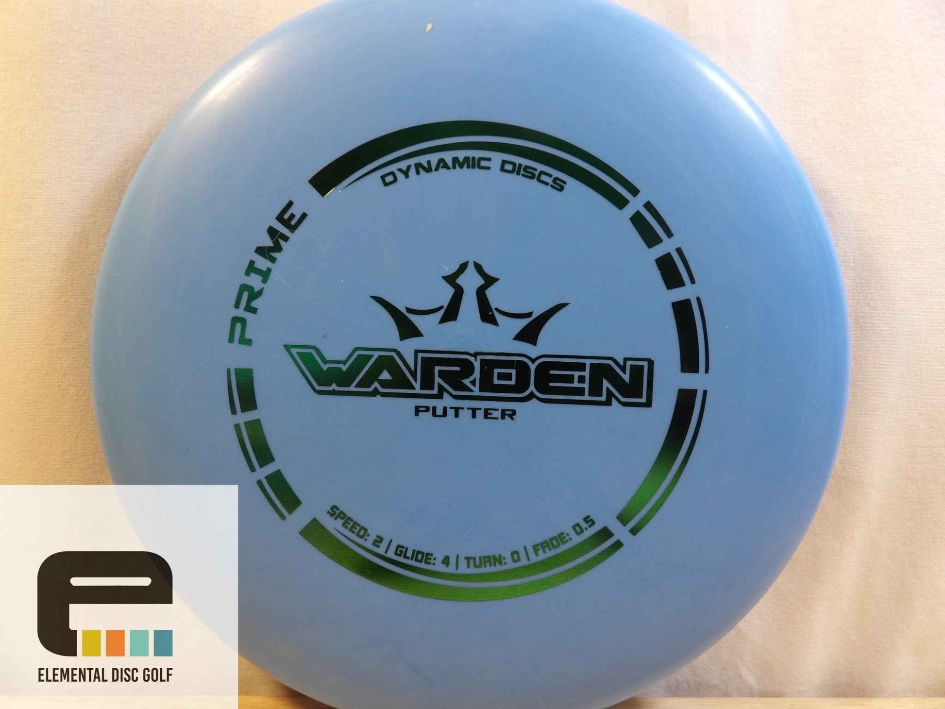 Dynamic Discs Prime Warden (2/4/0/0.5) - Elemental Disc Golf