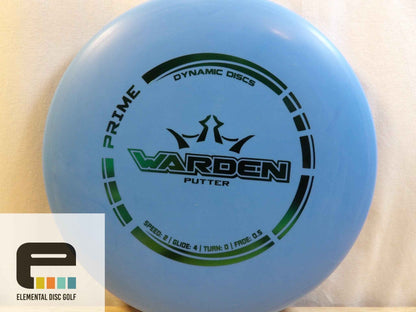 Dynamic Discs Prime Warden (2/4/0/0.5) - Elemental Disc Golf