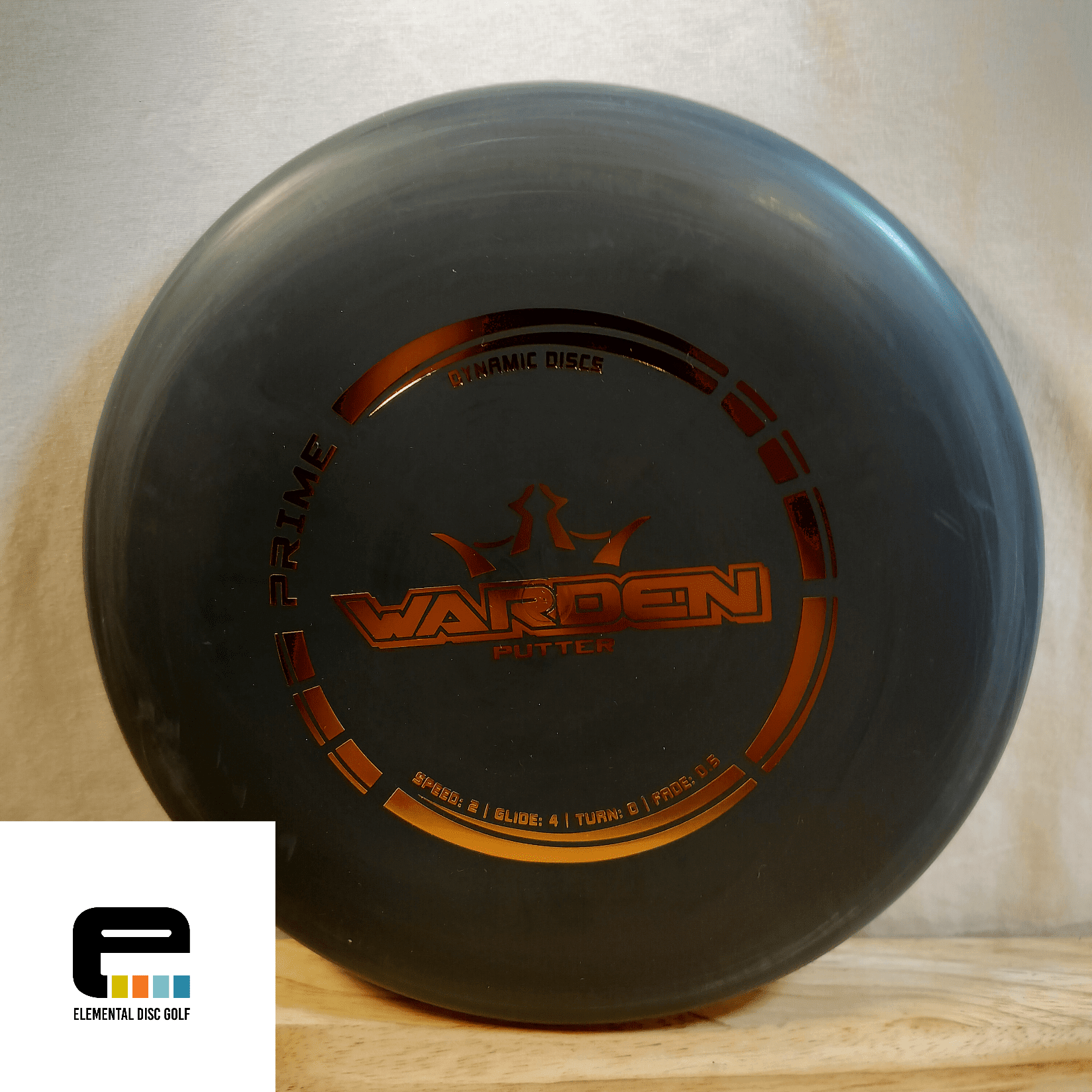 Dynamic Discs Prime Warden (2/4/0/0.5) - Elemental Disc Golf