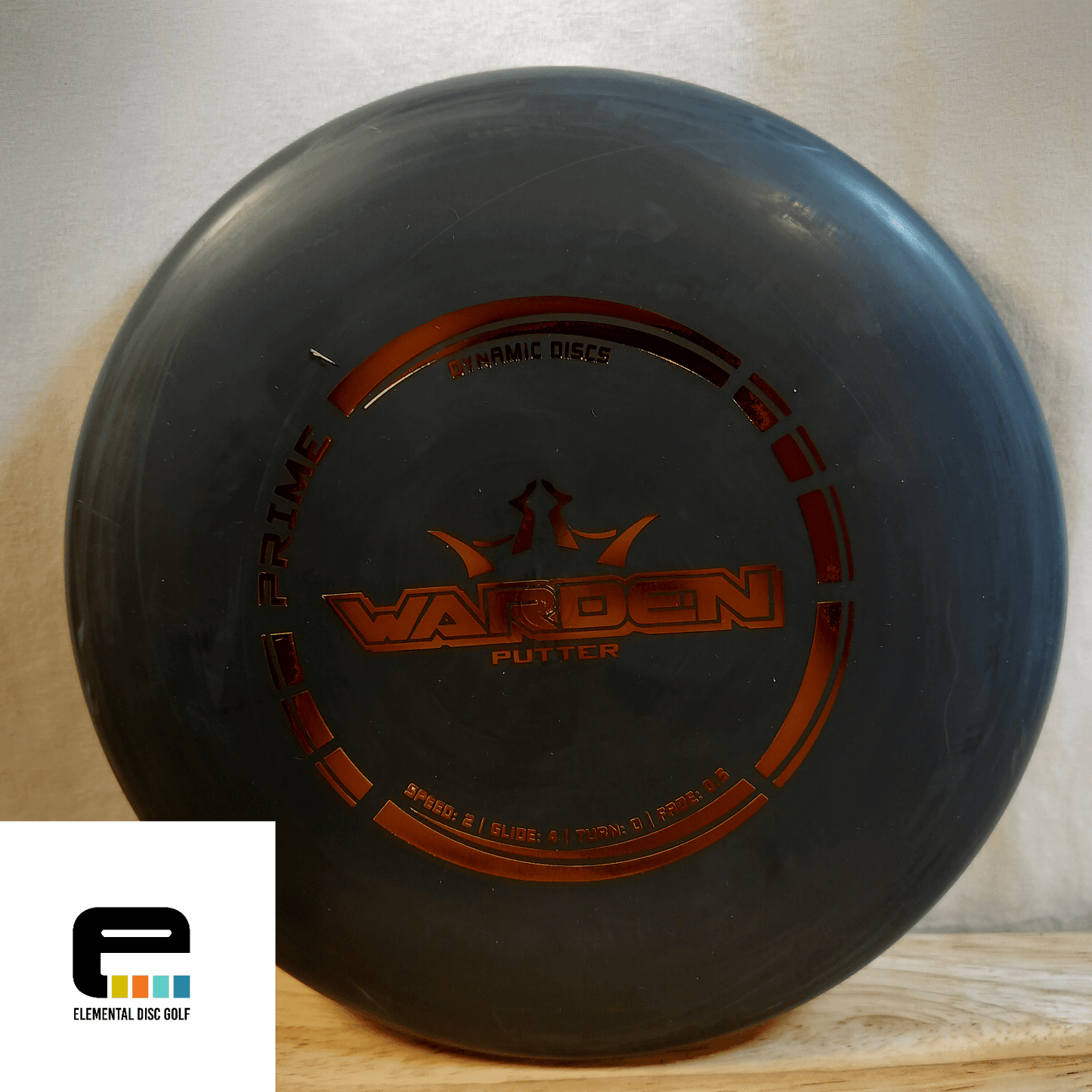 Dynamic Discs Prime Warden (2/4/0/0.5) - Elemental Disc Golf
