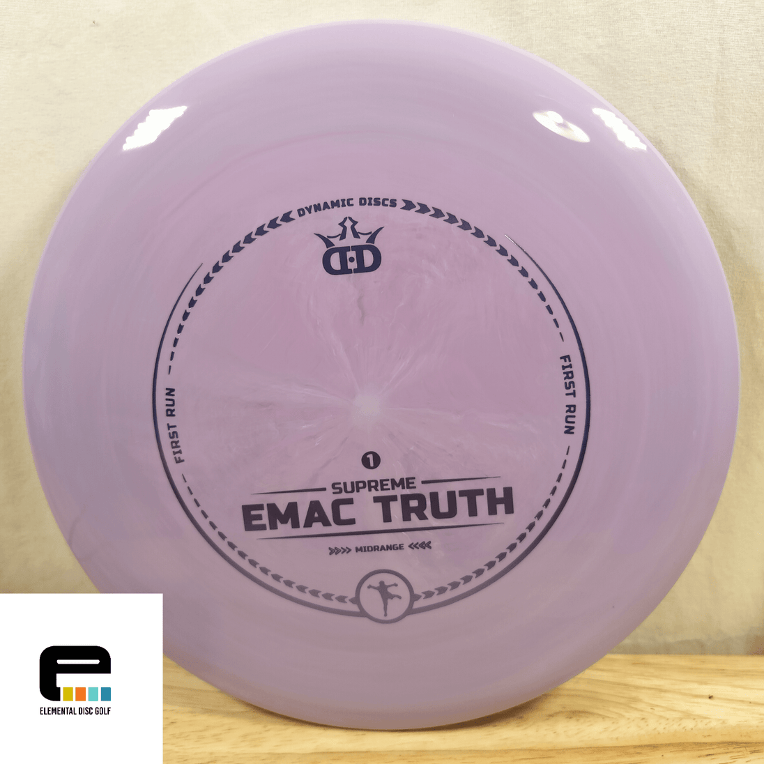 Dynamic Discs Supreme Emac Truth First Run - Elemental Disc Golf