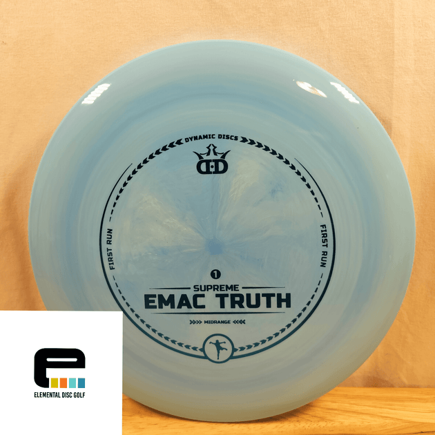 Dynamic Discs Supreme Emac Truth First Run - Elemental Disc Golf