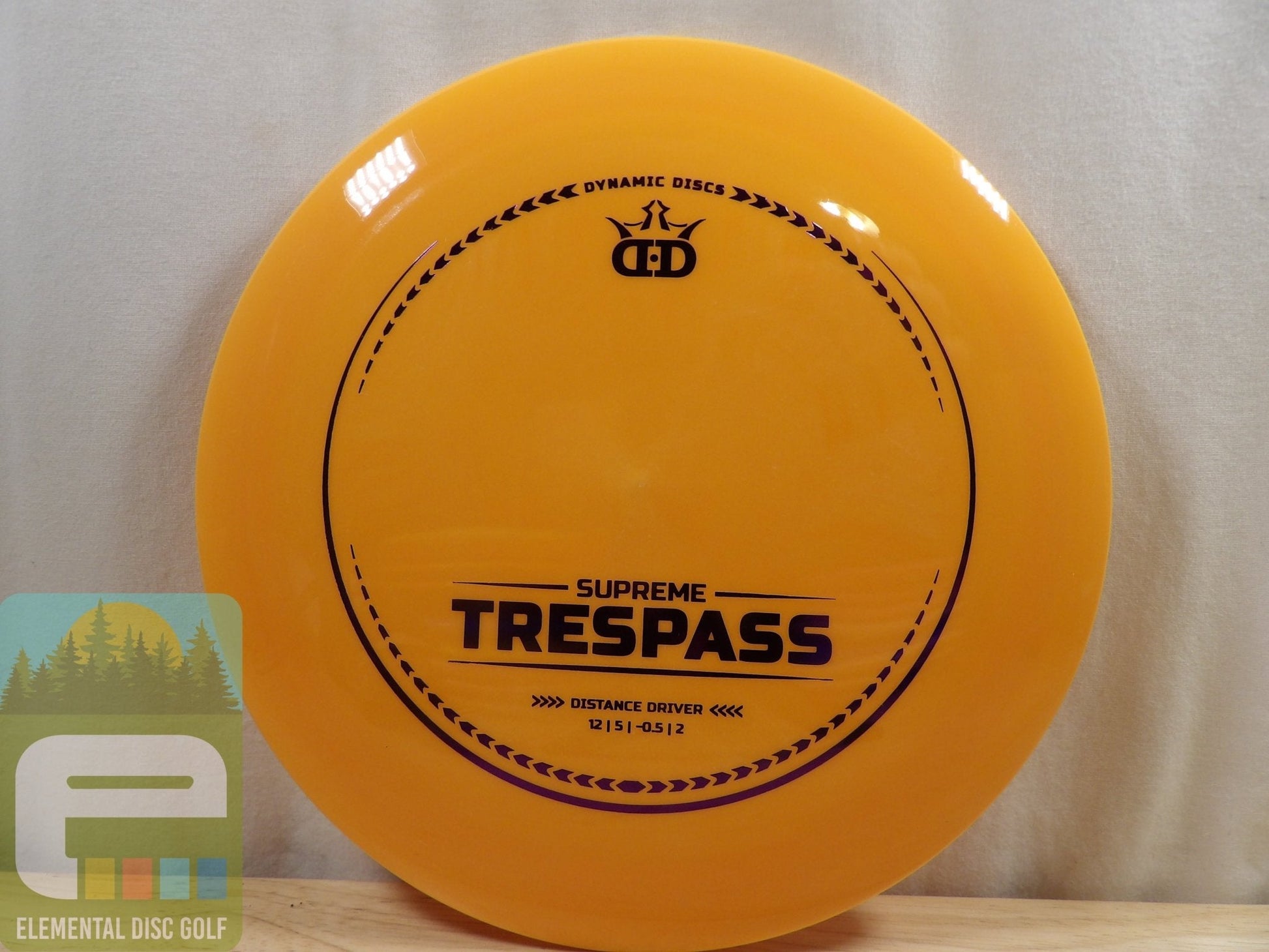 Dynamic Discs Supreme Trespass (12/5/-0.5/3) - Elemental Disc Golf