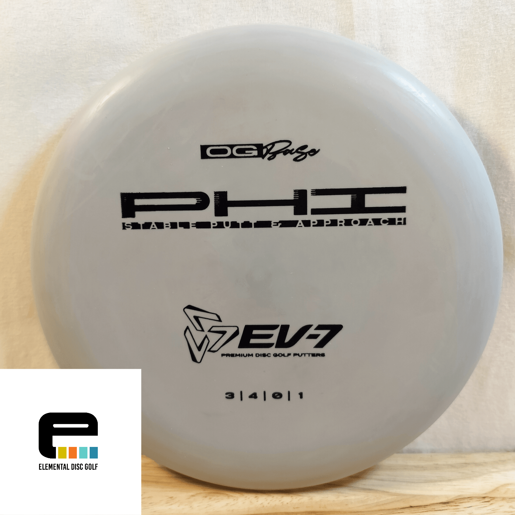 EV-7 OG Base PHI ( 3 / 4 / 0 / 1 ) - Elemental Disc Golf