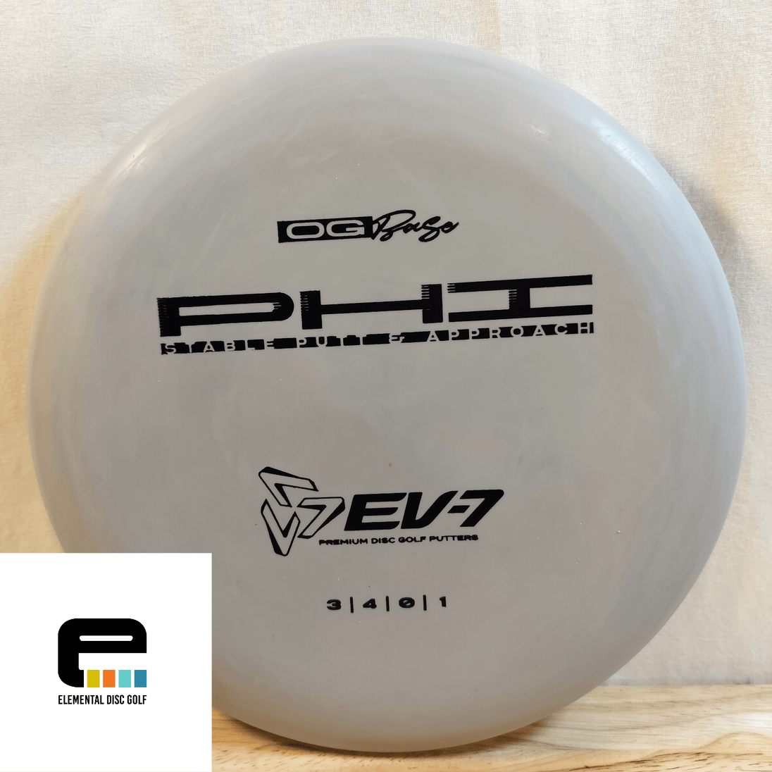 EV - 7 OG Base PHI - Elemental Disc Golf