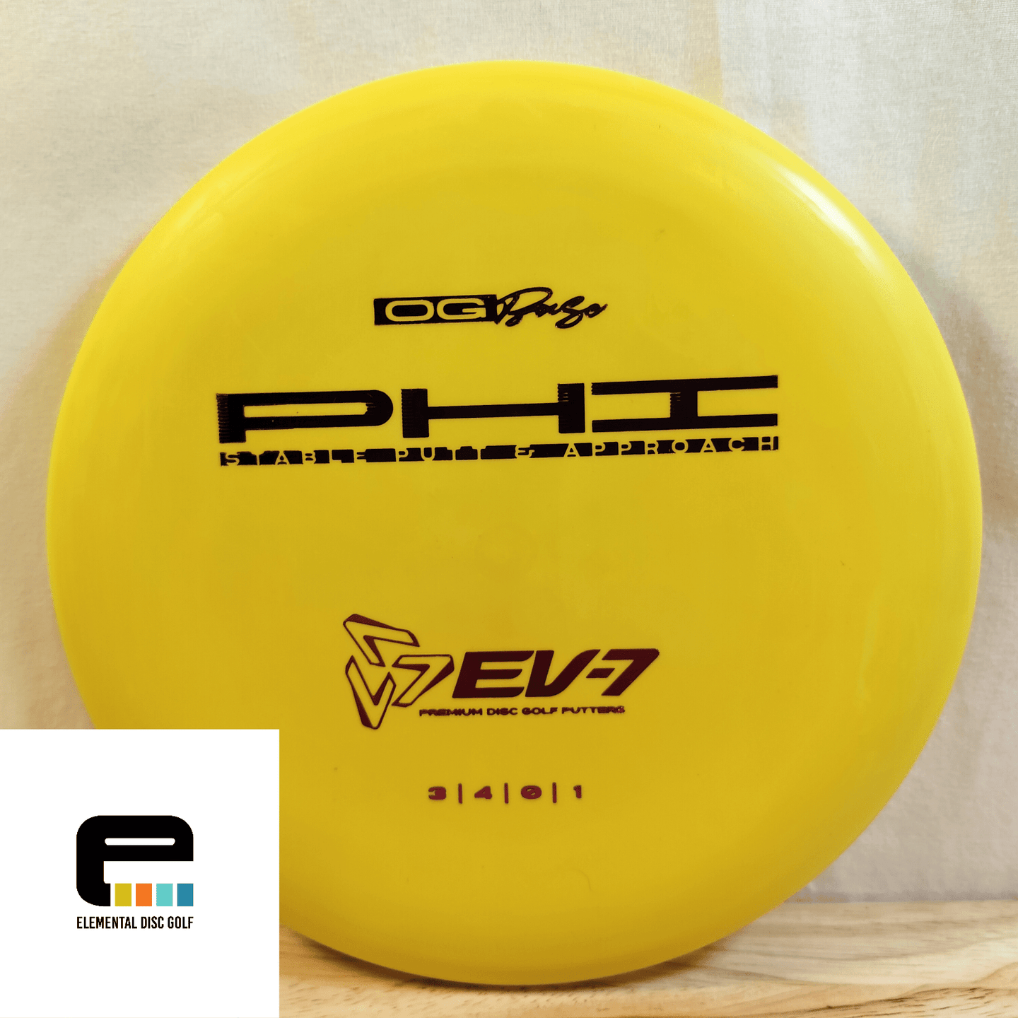 EV - 7 OG Base PHI - Elemental Disc Golf