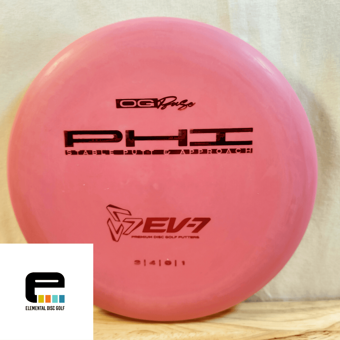 EV - 7 OG Base PHI - Elemental Disc Golf