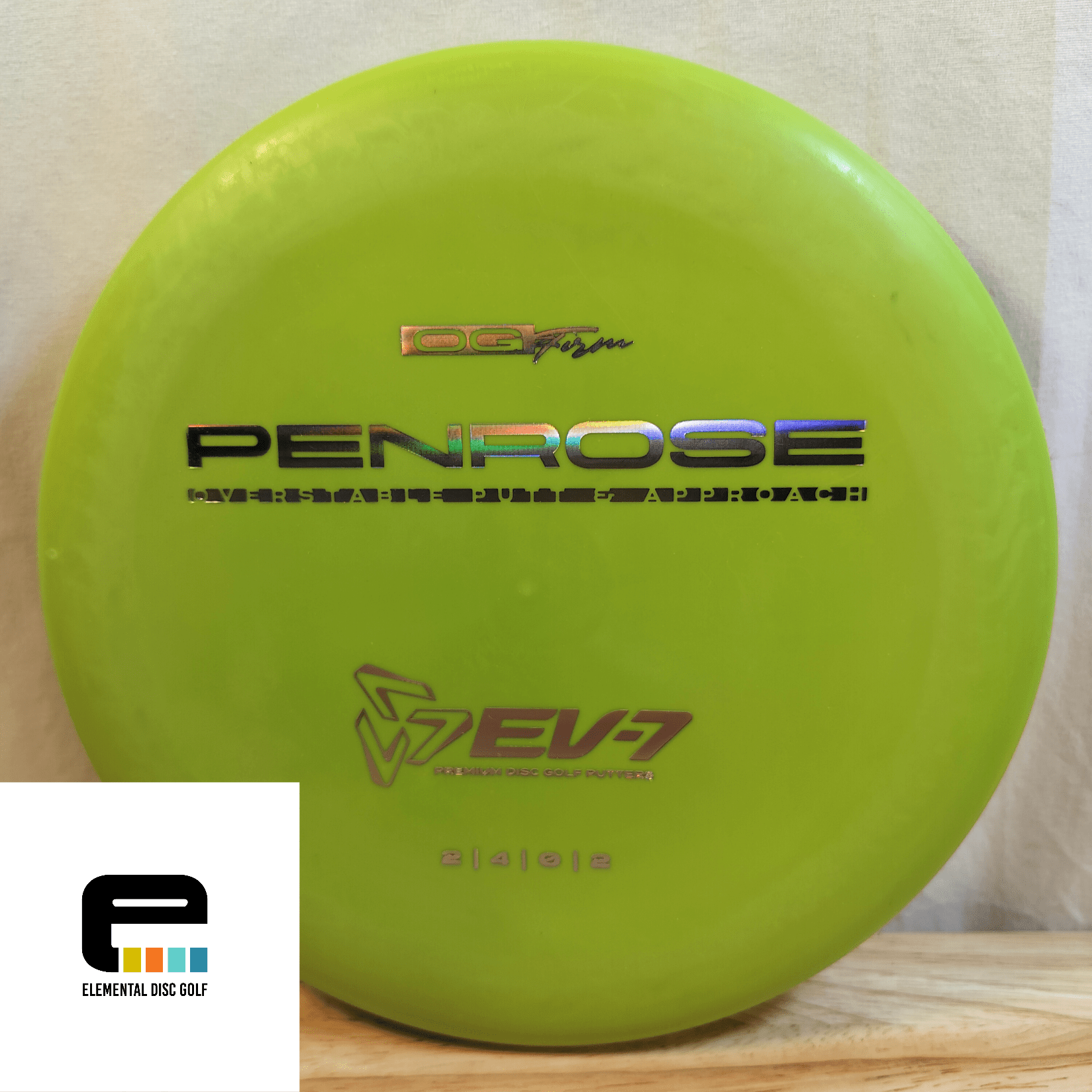 EV-7 OG Firm Penrose (2/4/0/2) - Elemental Disc Golf